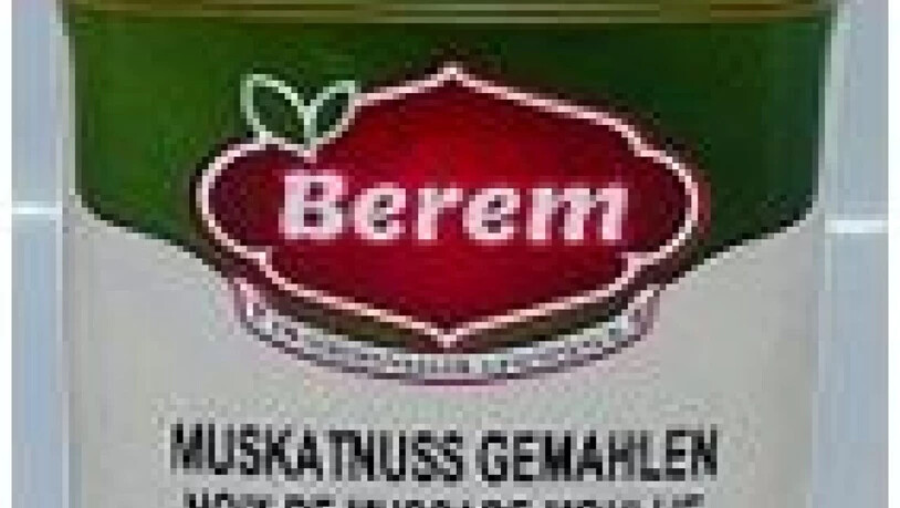 In der gemahlenen Muskatnuss der Marke Berem wurde ein Giftstoff gefunden.