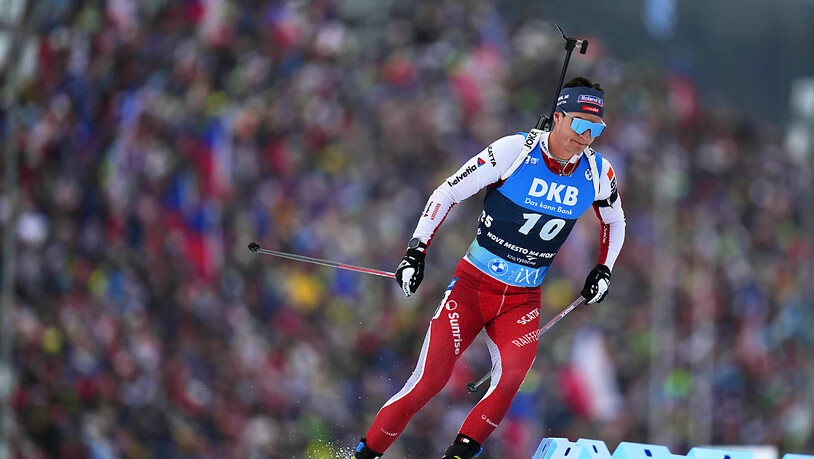 Niklas Hartweg war bis zum dritten Schiessen exzellent unterwegs