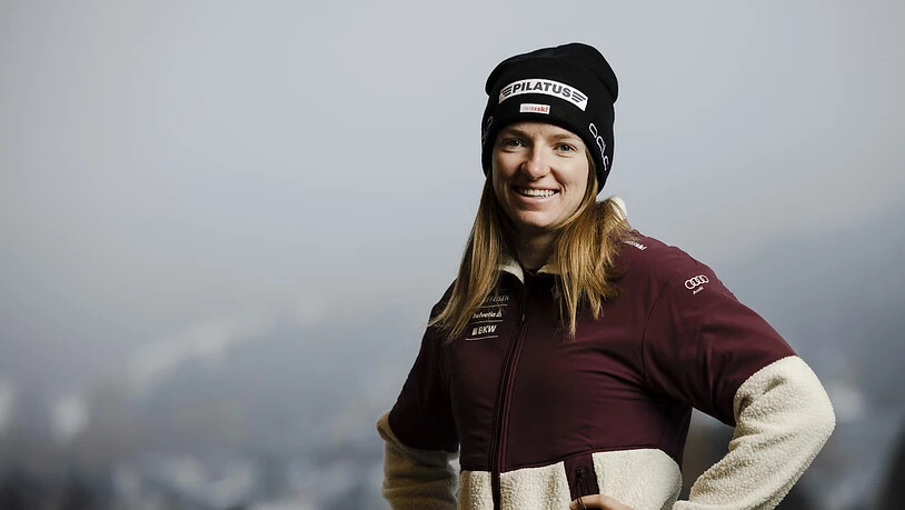 Nadine Fähndrich freut sich über einen weiteren Podestplatz.