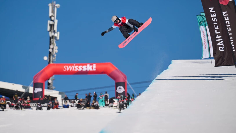 Bei den Erwachsenen Snowboard wurde Rafael Schütz Dritter.