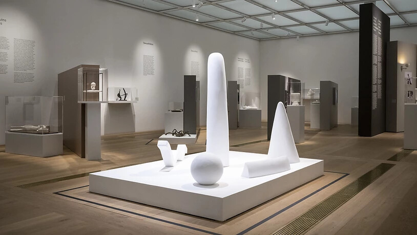 Alberto Giacomettis und Salvador Dalis nie realisiertes Projekt einer Garteninstallation wurde anhand von Skizzen für die Ausstellung "Giacometti - Dalí. Traumgärten" im Kunsthaus Zürich rekonstruiert.