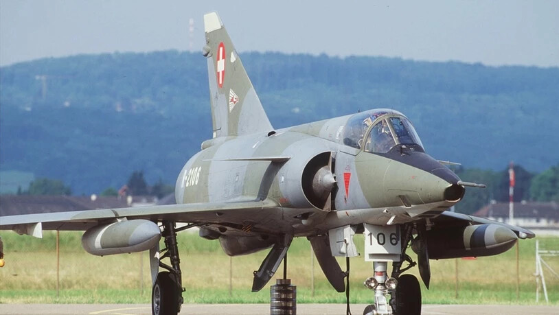 Undatierte Aufnahme einer Mirage III.