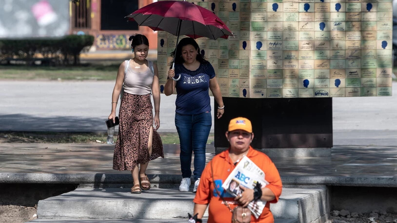 Mexiko leidet unter einer Hitzewelle. Bisher gab es acht Todesopfer.