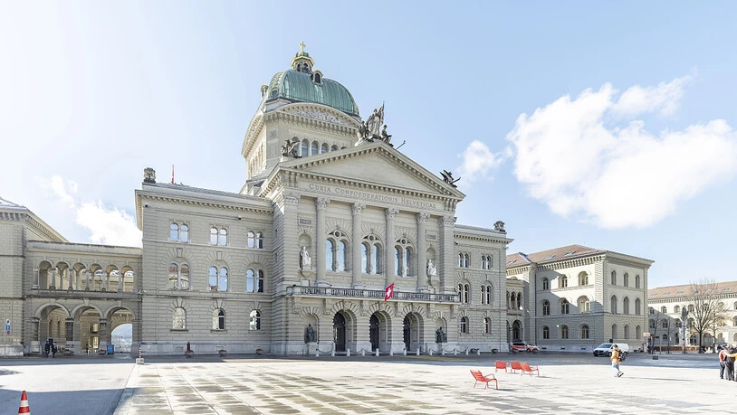 Am Samstag und Sonntag mit offenen Türen: Das Bundeshaus in Bern. (Archivbild)