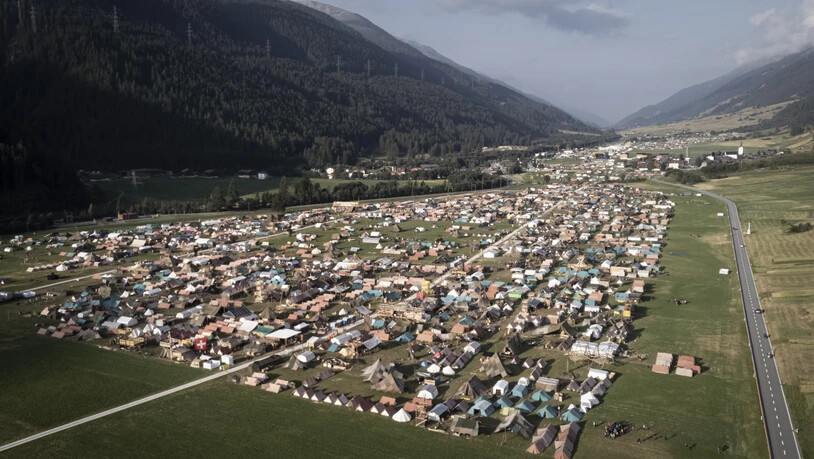 Vor einem Jahr fand in der Schweiz ein ähnlich grosses nationales Lager mit 35'000 Jugendlichen in Goms VS statt. (Archivbild)