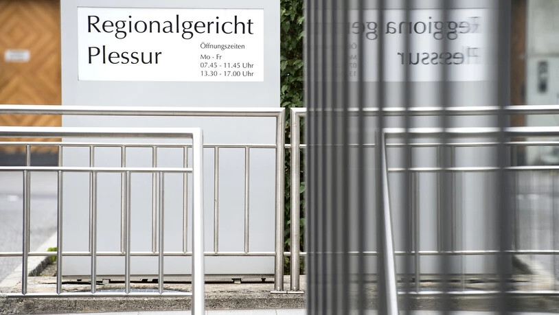 Verhandlungsort: Das Regionalgericht Plessur in Chur verurteilte den Mann zu einer Freiheitsstrafe von 40 Monaten.
