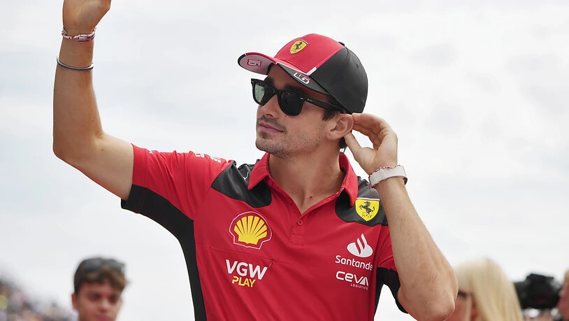 Charles Leclerc startet zum dritten Mal in diesem Jahr von ganz vorne zu einem Grand Prix