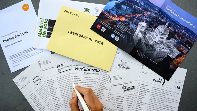 Im Kanton Waadt sind die Karten am Sonntag neu gemischt worden. (KEYSTONE/Laurent Gillieron)