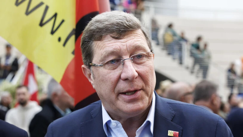 Der Genfer Mauro Poggia (MCG) hat bei der Ständeratswahl das beste Resultat gemacht. (KEYSTONE/Salvatore Di Nolfi)