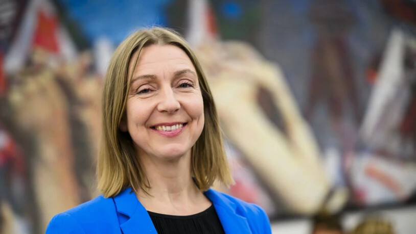 Mathilde Crevoisier Crelier (SP) ist als Ständerätin wiedergewählt worden. (KEYSTONE/Jean-Christophe Bott)