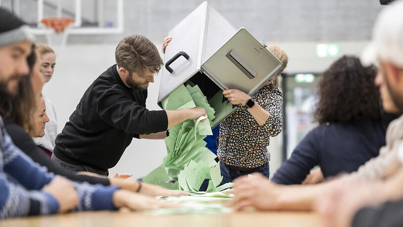 Die Wahlbeteiligung bei den Nationalratswahlen vom Sonntag lag schweizweit bei 46,6 Prozent - 1,5 Prozent höher als 2019 (45,1 Prozent). (Symbolbild)
