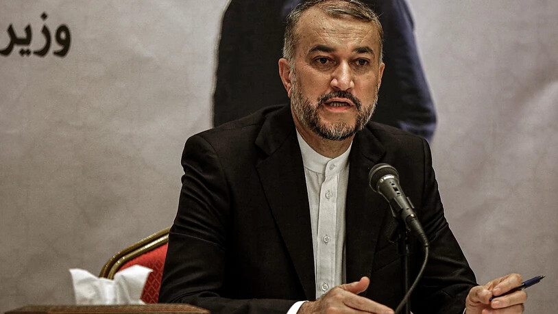 Der iranische Außenminister Hussein Amirabdollahian soll mit der Hamas und dem Islamischen Dschihad (PIJ) gesprochen haben. Foto: Marwan Naamani/dpa