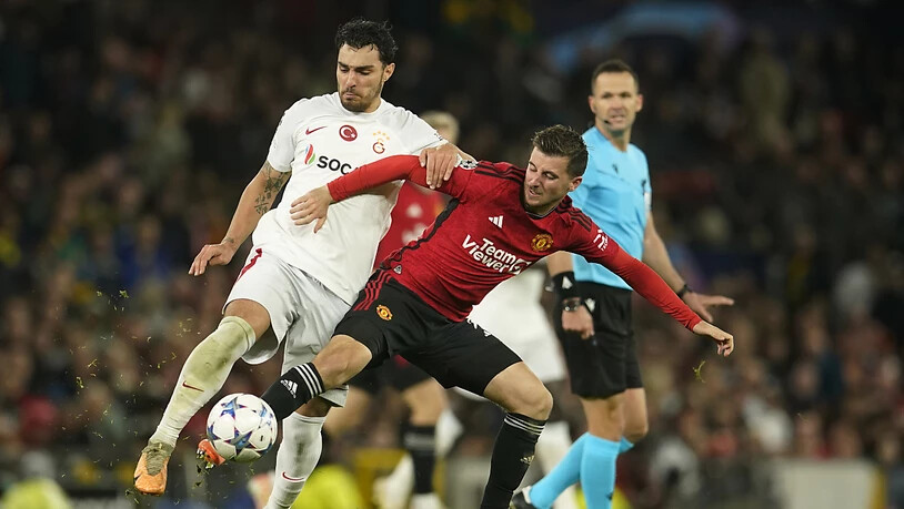 Im ersten Aufeinandertreffen setzte sich Galatasaray gegen Manchester United durch