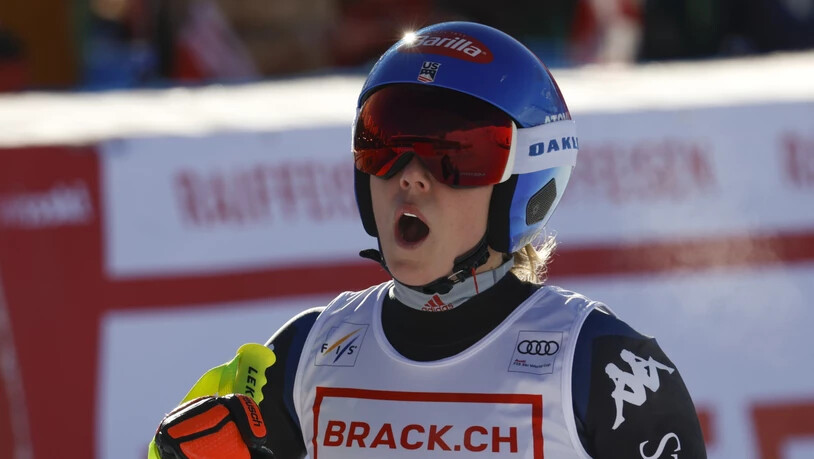 Mikaela Shiffrin gewann zum vierten Mal eine Weltcup-Abfahrt
