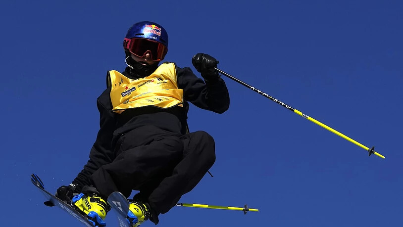 Die Freeskierin Mathilde Gremaud überzeugt im Weltcup mit gewagten Sprüngen