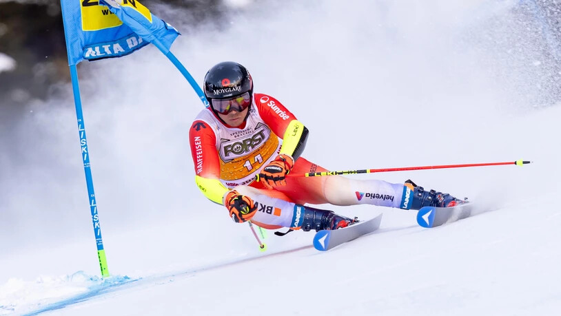 Alta Badia: Gino Caviezel erreicht den 10. Platz und ist damit der zweitbeste Schweizer. 