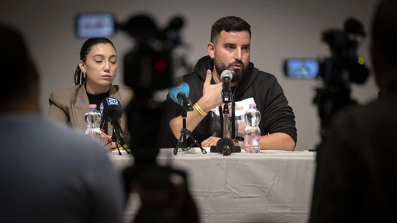 Die beiden Überlebenden sprachen am Montag in Zürich über ihre Erlebnisse beim Angriff der islamistischen Hamas auf Israel.