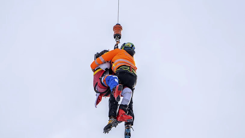Marco Schwarz wurde mit dem Helikopter abtransportiert
