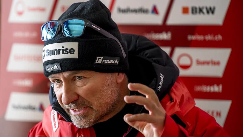 Dem Schweizer Cheftrainer Beat Tschuor sind die vielen markanten Wellen ein Dorn im Auge