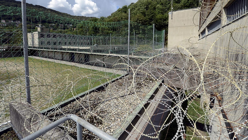 Keine freien Plätze mehr: Das Tessiner Gefängnis La Stampa bei Lugano ist voll. Archivbild