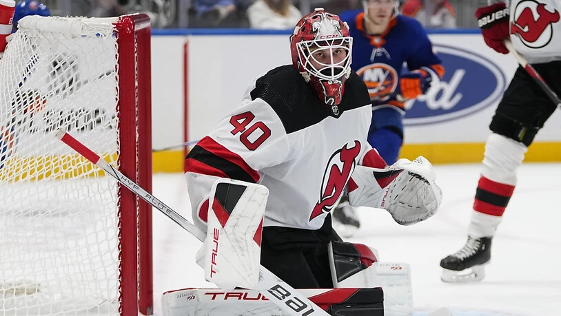 Akira Schmid darf wieder zu den New Jersey Devils