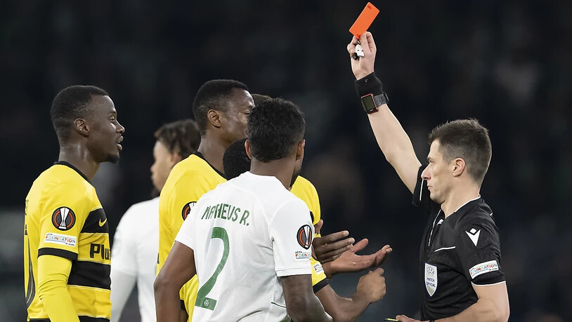 Mohamed Ali Camara fehlt den Young Boys im Rückspiel aufgrund einer Gelb-roten Karte