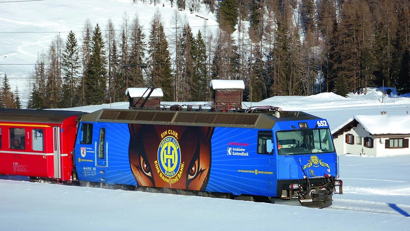 Heimspiele: Mit Bahnersatzbussen und Extrazügen geht es zu den nächsten zwei Heimspielen des HC Davos.