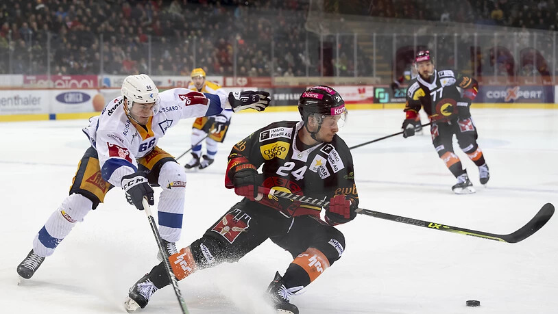 Überragender Hockeyspieler, aber in den Playoffs enttäuschend: Berns deutscher Starspieler Dominik Cahoun
