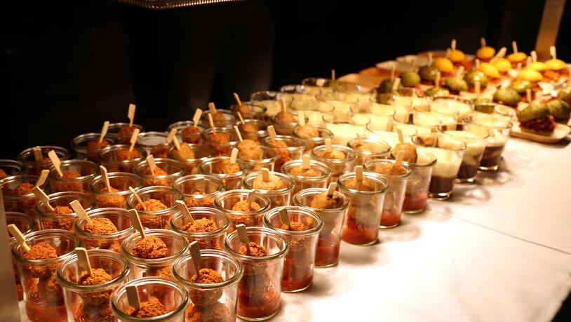 Süsse Verpflegung: Auch für das leibliche Wohl ist gesorgt.