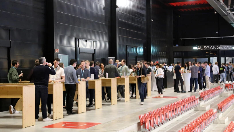 Pause und Verpflegung: Auch dafür ist Zeit und Raum am Anlass.