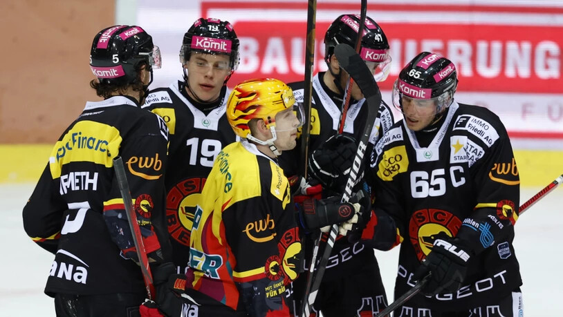Der SC Bern führte beim 4:1-Erfolg über Biel schon nach acht Minuten und vier Torschüssen 3:0