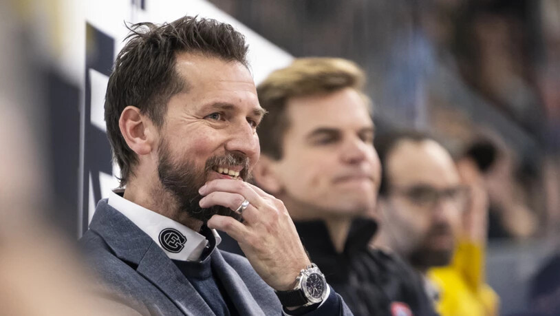Lars Leuenberger darf strahlen - der HC Fribourg-Gottéron bereitet ihm viel Freude