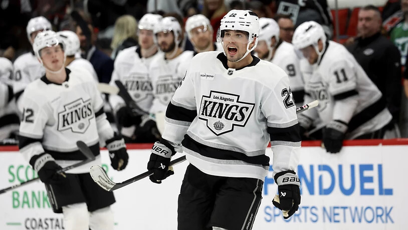 Für Kevin Fiala (vorne) läuft es mit vier Goals in den letzten zwei Partien aktuell hervorragend