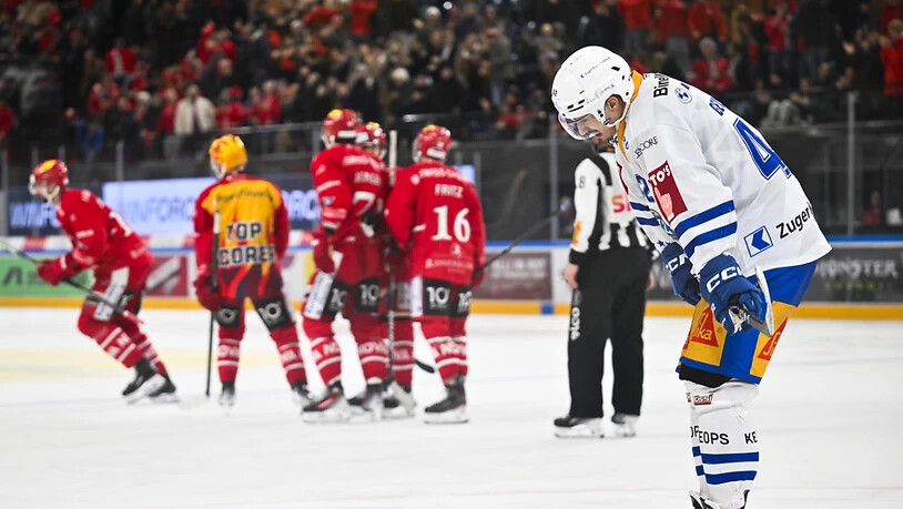 Tobias Geisser (in weiss) fällt die nächsten Wochen mit einer Fussverletzung aus