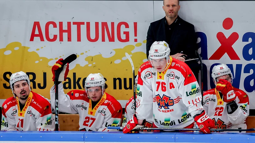 1:3-Niederlage bei den Rapperswil-Jona Lakers: Der EHC Biel verpasst eine perfekte Woche mit 3 Siegen aus 3 Spielen