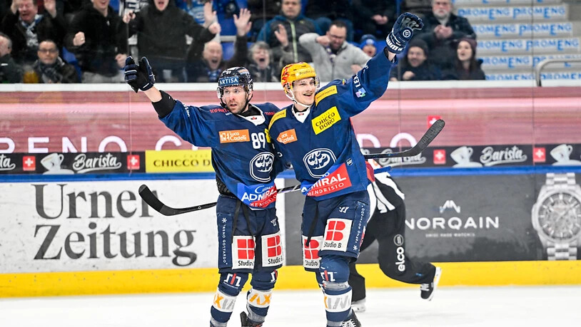 Ambris Goalgetter Dominik Kubalik erzielte diese Saison schon 26 Tore - die meisten aller Spieler in der National League