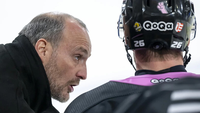 Trainer Christian Wohlwend mit dem EHC Olten in den Playoffs der Swiss League auf gutem Weg