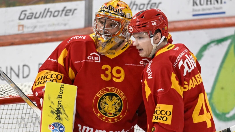 Goalie Luca Boltshauser und der finnische Verteidiger Vili Saarijärvi trugen massgeblich zur guten Ausgangslage der Langnauer bei