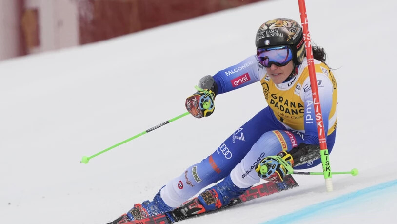 Federica Brignone ist auch in Are eine Klasse für sich