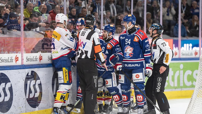 Im ersten Zürcher Playoff-Derby seit elf Jahren kamen nur sehr selten Emotionen auf
