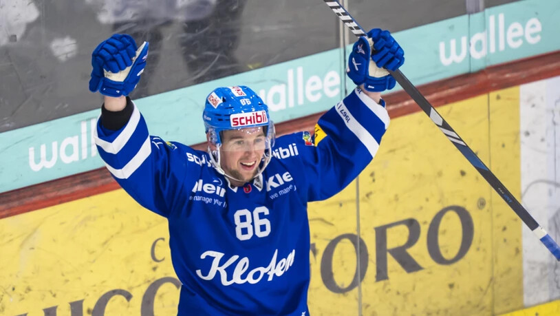 Tyler Morley, Klotens Torschütze zum 1:0, traf erstmals in diesem Kalenderjahr