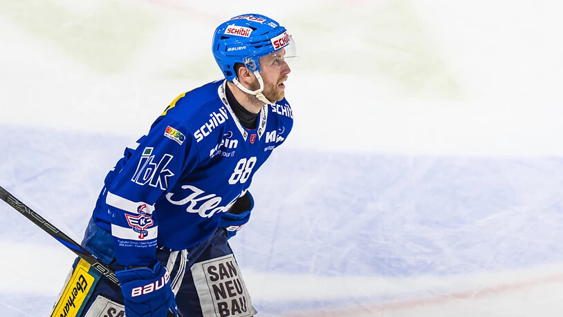 Die Erlösung nach elf Jahren Warten: Dario Meyer jubelt über sein Siegtor zum 2:1 gegen die ZSC Lions