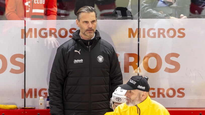 Trainer Thierry Paterlini hat mit den SCL Tigers auf die grosse Playoff-Überraschung gehofft, doch daraus wurde nichts