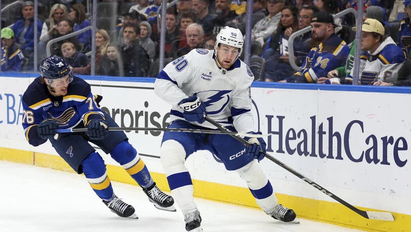 Janis Moser und die Tampa Bay Lightnings zeigen sich in Hochform