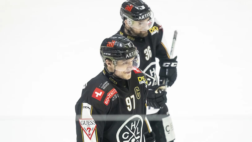 Nach Fingerbruch bei der WM sicher nicht dabei: Luganos Captain Calvin Thürkauf