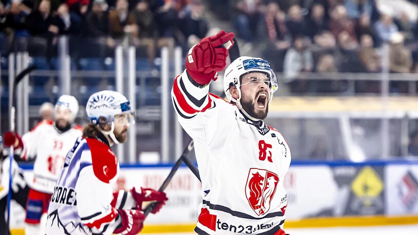 Ein Team mit reichlich Selbstvertrauen: Mit 12:2 Siegen rauschte der EHC Visp in der Swiss League durch die Playoffs