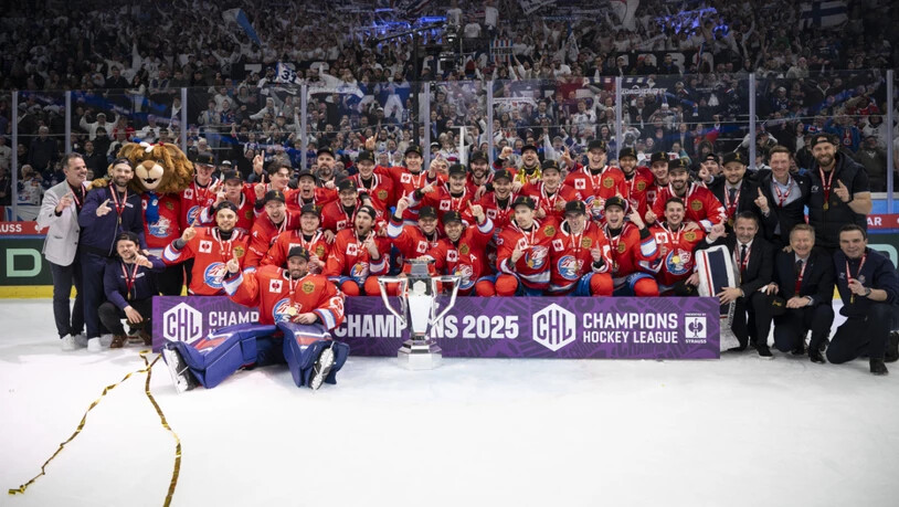 Europas Teams des Jahres: Unter anderem gab bei der Wahl der Gewinn der Champions Hockey League den Ausschlag zugunsten der ZSC Lions