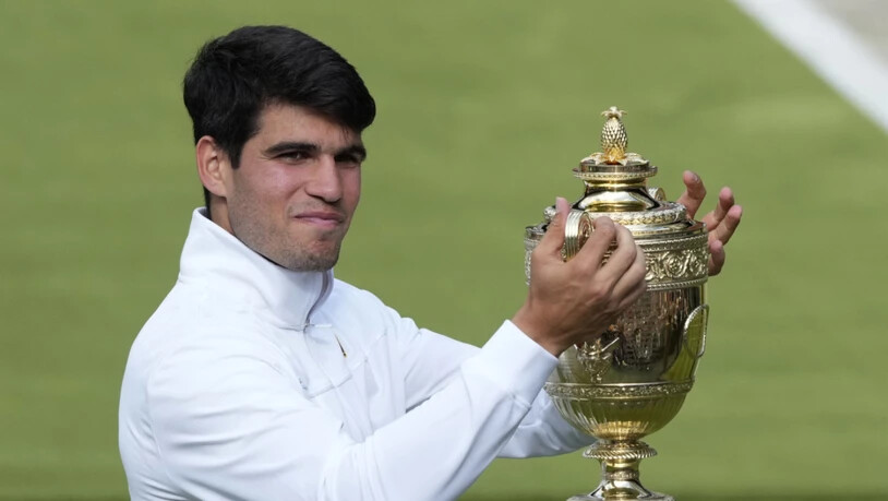 Carlos Alcaraz, der Wimbledonsieger von 2024 bei den Männern