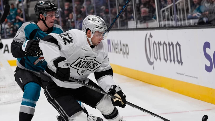 Kevin Fiala (vorne) muss weiterhin auf seinen zehnten Saisontreffer warten