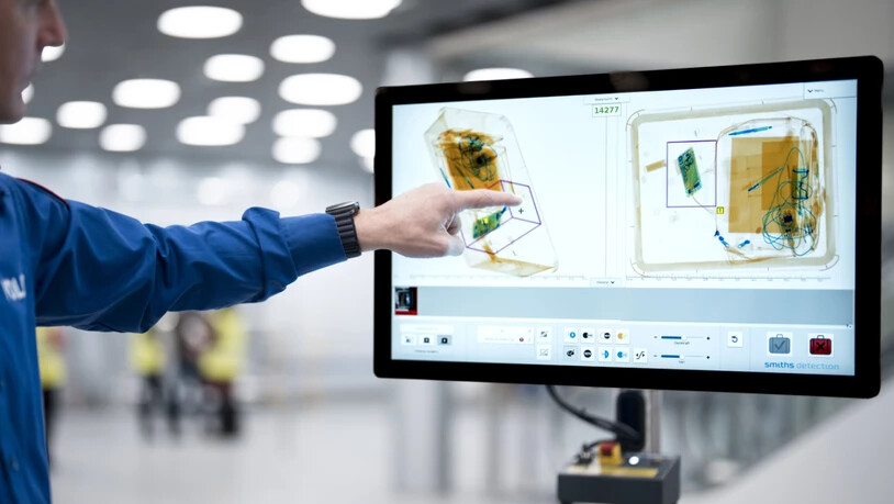 Die CT-Scanner liefern 3D-Bilder, was den Inhalt des Handgepäcks besser erkennbar macht.